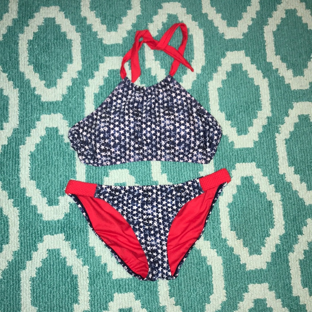 Red, White, & Blue Swimsuit